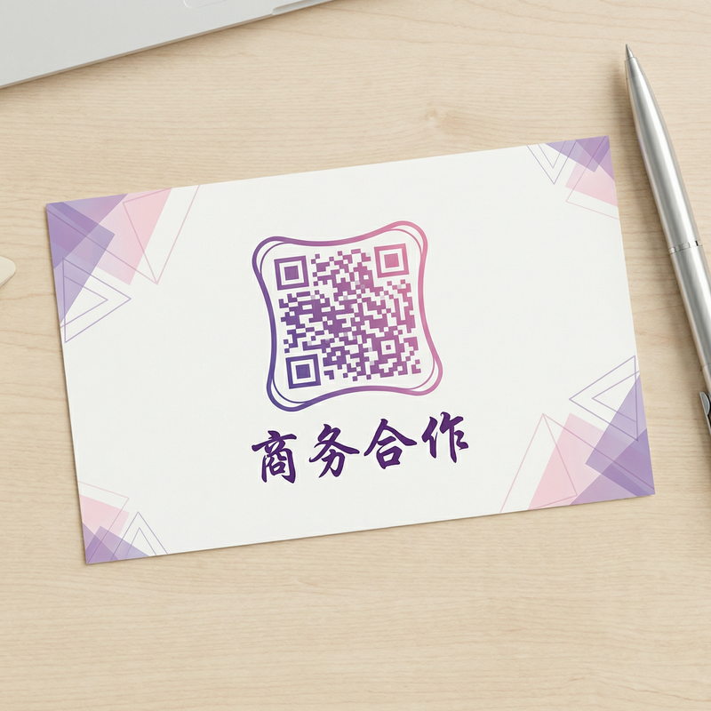 抖荫短视频商务合作二维码