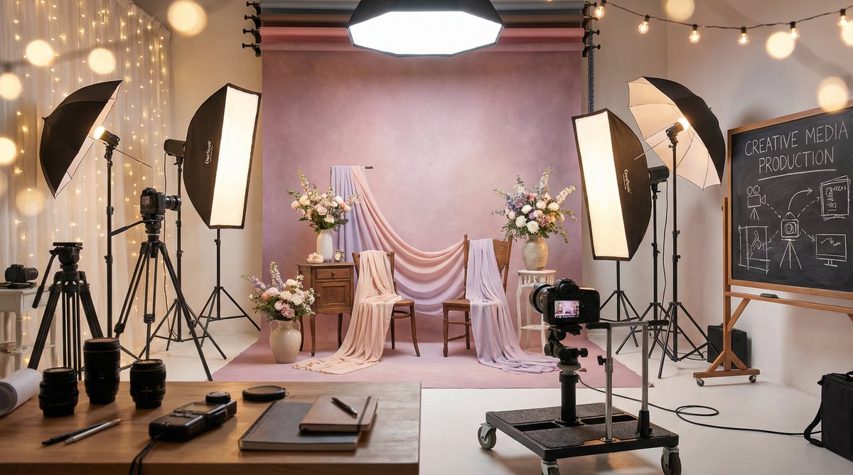 抖荫短视频传媒-创意写真摄影传媒演示