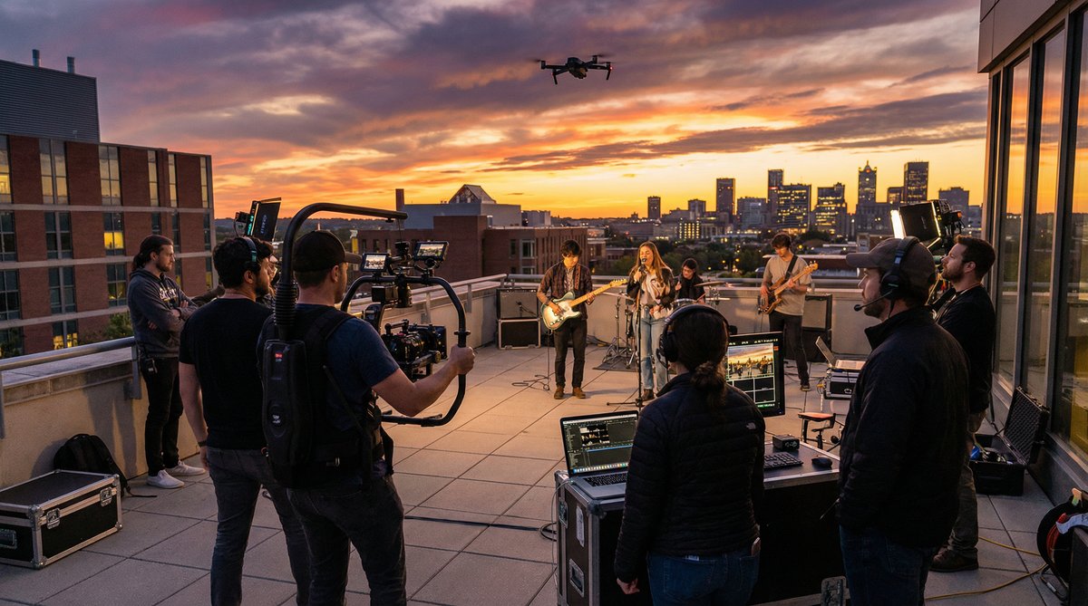 抖荫短视频传媒-MV拍摄幕后花絮传媒